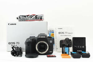 ★☆極上品★ Canon EOS 7D Mark II キヤノン ボディ 元箱 付属多数 #492☆★