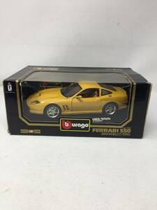 HY-298 BURAGO/ブラーゴ 1/18 FERRARI 550 MARANELLO 1996 フェラーリ イタリア製