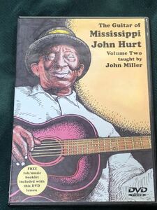 ミシシッピ・ジョン・ハート教則 DVD 「The Guitar of Mississippi John Hurt Volume Two」taught by John Miller DVD