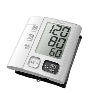 薄型血圧計 手首式 シチズン CHWM541/2877ｘ１台 持ち運びに便利 充電池対応/送料無料