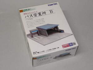 ◇ ＴＯＭＹＴＥＣ　ジオコレ　建物コレクションシリーズ　バス営業所Ｂ ジャンク ◇