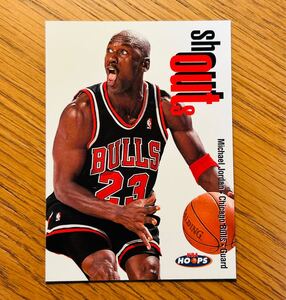 1998-99 NBA Hoops MICHAEL JORDAN Shout Outs Insert #13 Chicago Bulls マイケルジョーダン