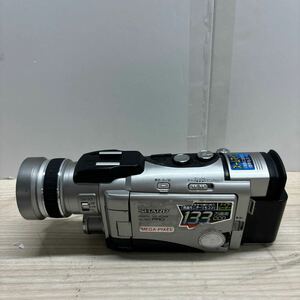 SHARP　VL-MX1 PRO　ビデオカメラ　MiniDVテープ　ジャンク品　A-703