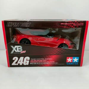 タミヤ XBシリーズトヨタ GR スープラ (TT-02シャーシ) レッド