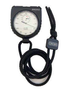 SEIKO◆ストップウォッチ/スポーツ用品/8A-20-0010/ブラック/セイコー