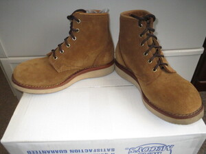 JOHN BROWN FRAME MAINLAND BOOTS ラフアウトレザー ワークブーツ 25.5