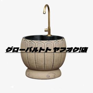 手洗台セット 手洗い器 洗面 家庭用 手洗台 洗濯 手洗い シンク 庭 ガーデン 蛇口・排水金具付き