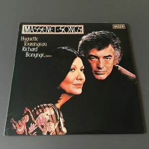 [c14]/ 英盤 LP /『マスネ / 歌曲集 / ユゲット・トゥランジョー、リチャード・ボニング』/ DECCA SXL 6765