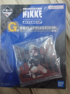 【新品・未開封】一番くじ 勝利の女神 G賞 両面バトルアクリルスタンド ONE サクラ NIKKE CHAPTER2 ニケ