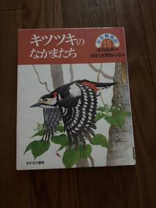 みる野鳥記15 キツツキのなかまたち　あすなろ書房 本若博次　日本野鳥の会　リサイクル資料　除籍本