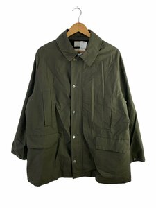 MARKAWARE◆WAYFARER COAT ORGANIC COTTON WEATHER CLOTH/カバーオール/1/KHK