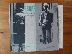 peter gallway / proof ●国内盤●