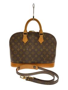 LOUIS VUITTON◆アルマBB/トートバッグ/PVC/BRW/モノグラム/m53152