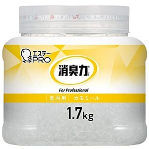 [ 消臭力 業務用 ] クラッシュゲルタイプ 室内用 本体 カモミール1.7kg サニティー 部屋 部屋用 消臭剤 消臭 芳香剤 業務用消臭剤