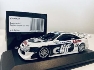 1/43 Minichamps オペル カリブラ Design Sketch ITC 1996 J.J.レート