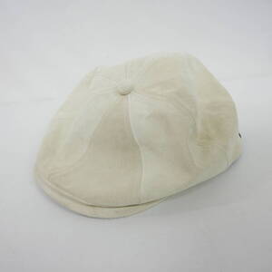 【1円】未使用 国内正規 TIGHTBOOTH PRODUCTION タイトブース 22AW SUEDE HUNTING CAP スエードハンチングキャップ Ivory アイボリー L 60