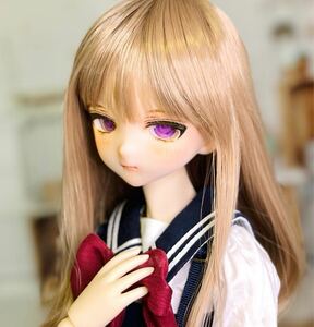 【宮本こもも】DDH−10 カスタムヘッド　セミホワイト肌色　プラスアイ3点