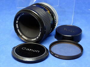 Canon キヤノン MACRO FD 50mm F3.5 S.S.C　動作品　