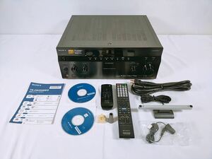 希少 SONY ソニー マルチチャンネルインテグレートアンプ TA-DA5500ES リモコン 動作確認済