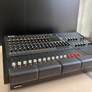 NATIONAL RAMSA AUDIOMIXER WR-8512 12チャンネルオーディオミキサー 音響機器 通電確認のみ 中古