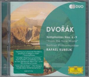 [2CD/Dg]ドヴォルザーク:交響曲第6-9番/R.クーベリック&ベルリン・フィルハーモニー管弦楽団 1977-1972