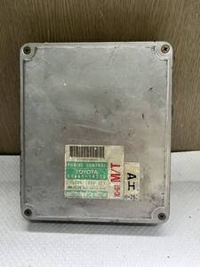 エンジンコンピューター　ＥＣＵ　1G-GT MT　８９６６１－１４３７０　（スープラ７０　ＧＡ７０Ｈ　ＧＴターボ　ソアラ２０） 中古