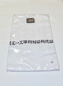 レア 完売 新品未開封品 Hi-STANDARD ハイスタンダード 2018 GIFT EXTRA TOUR 会場限定 Tシャツ「KANJI LOGO TEE」白 Sサイズ 漢字