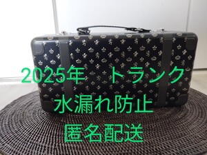 匿名配送】新品　2025年　カルディ　トランク缶　1個　チョコクランチ入　ブラック