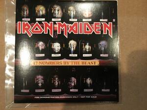 超レア USラジオ局向/オリジナル・ジャケット/DJ用ベストCD Iron Maiden-17Numbers By The Beast デモ音源収録 アイアン・メイデン