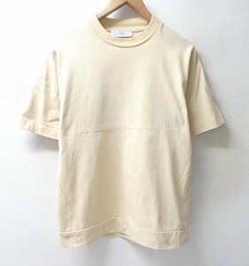 ◆UA GREENLABEL アローズ グリーンレーベル 近年モデル クルーネック ベーシック Tシャツ クリーム系 サイズS