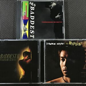 久保田利伸 THE BADDEST 1、2、3 ベストアルバム CD3枚