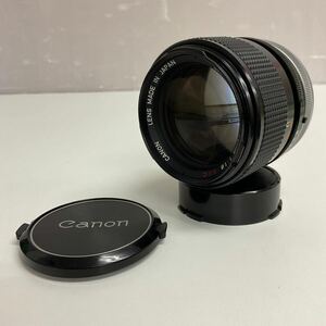 営YY08-60Y Canon キャノン LENS FD 85mm 1:1.8 S.S.C. 一眼カメラ用 単焦点レンズ カビあり