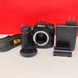 ▲ Nikon D7200 デジタル一眼レフカメラ ボディ 動作確認済 シャッター、フラッシュOK ニコン