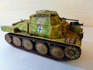 1/35 ドイツ38(t) 偵察用戦車　2cm Kw.K.38砲搭載 完成品