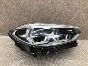 磨き済み BMW 純正 G01 X3 G02 X4 LED ヘッドランプ ヘッドライト 右側 8496826-01