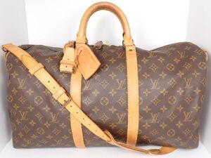 CO LOUIS VUITTON ルイヴィトン モノグラム キーポル バンドリエール 50 M41416 VI0940 ボストンバッグ