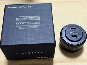 TTArtisan AF 27mm f/2.8 Xマウント 富士フイルムX ブラック レンズ 銘匠光学