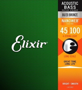 Elixir/アコースティックベース弦 80/20ブロンズ【14502】〈エリクサー〉