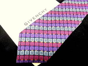 ★M2046★【美品！ブランド 即決350円♪早者勝】ジバンシイ【GIVENCHY】ネクタイ