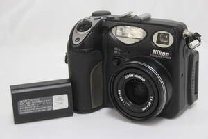 【返品保証】 ニコン Nikon Coolpix E5000 バッテリー付き コンパクトデジタルカメラ v5945