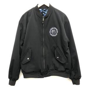 【X-LARGE】エクストララージ★リバーシブルボンバージャケット REVERSIBLE BOMBER JACKET レオパード柄 ブラック サイズM 101234021012 02