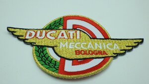 S24■ドゥカティ メカニカ ワッペン パッチ DUCATI MECCANICA WING