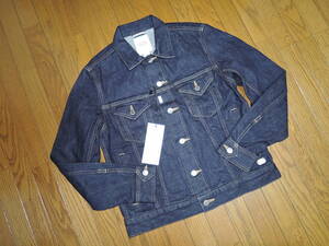 新品 THE CRIME クライミー デニム ジャケット S インディゴ 赤耳 Gジャン BORN FREE STRETCH SELVEDGE DENIM JACKET