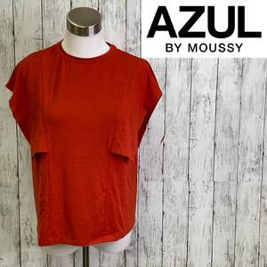 AZUL★アズール★PANEL SLEEVE CUT TOPS/パネルスリーブカットトップス★サイズS　46-6