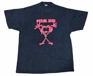 当時もの 90’s Pearl Jam MIND CONTROL SINGLES CLUB ヴィンテージ Tシャツ グランジ バンド 音楽 シングルステッチ