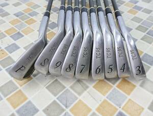 ▼ゴルフ用品 ｜8本まとめ アイアン セット｜MacGregor マグレガー　 TC95 ｜ゴルフグッズ 右利き用 USED■O3724