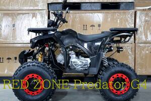 ◇RED ZONE◇　spec５０　ミニカー登録対象車両　ヒッチメンバー仕様　RZ－G４Ⅱ　４９cc 新車　KIT車体　ＣＯＯＬBLACKバージョン