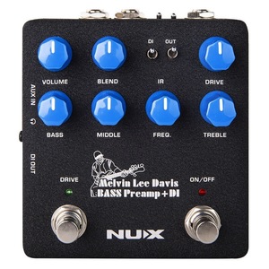 ベースプリアンプ NUX MLD Bass Preamp + DI NBP-5 ベース用プリアンプ D.I. 国内正規輸入品 プリアンプ ベース DI ダイレクトボックス