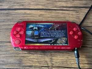 SONY PSP-3000 レッド 207