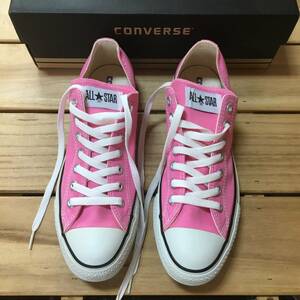 新品 27.5 CONVERSE ALL STAR OX コンバース オールスター pink ピンク